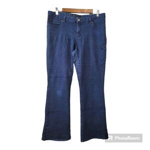Michael Kors Blue Denim Bootcut Mid-rise Jeans Womens Size 12